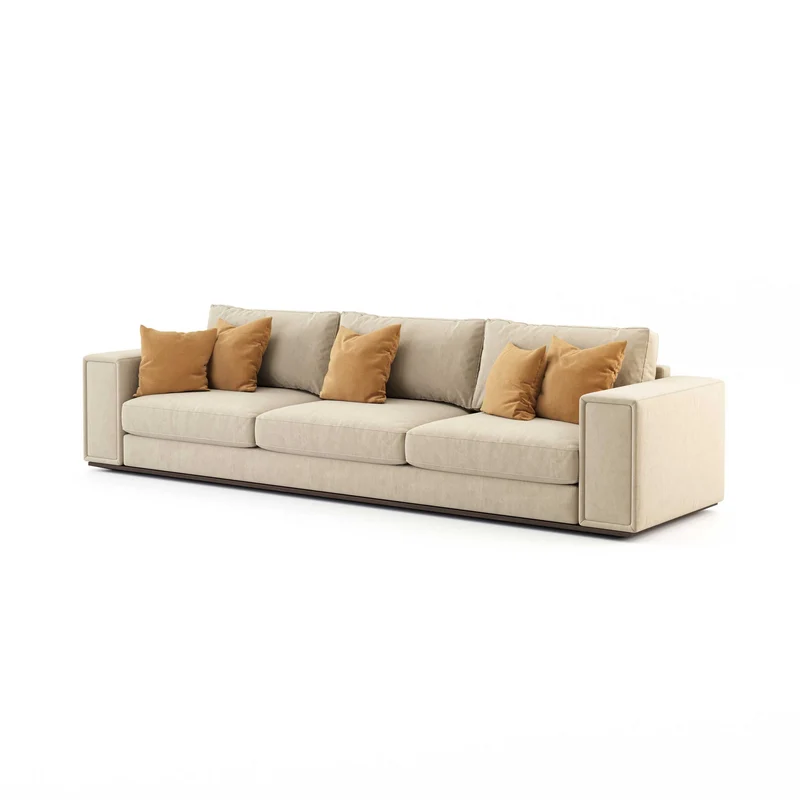 Stylish Club Sublime 3 Seats with Chaise Longue Sofa