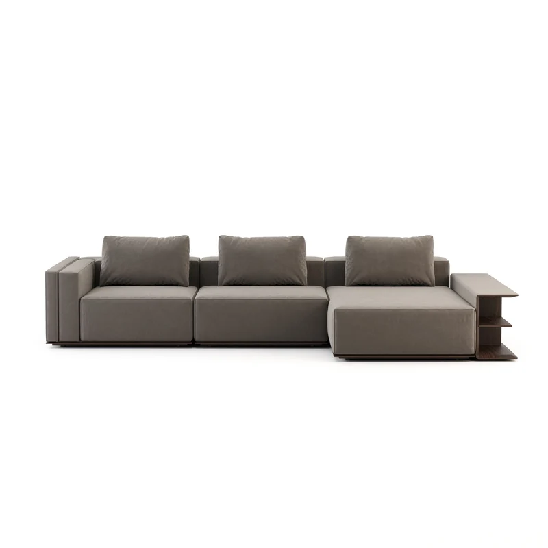 Stylish Club Small Puff Module Sofa Landform 1 Seat Sofa