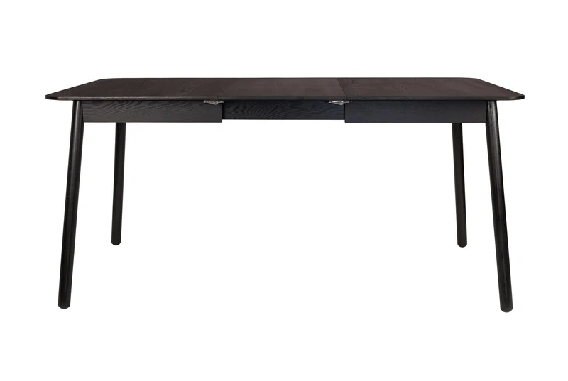 Zuiver Esstisch Glimps 120 162 × 80 – Schwarz, Holz