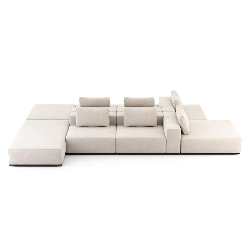 Stylish Club Long Corner Module Sofa Landform 1 Seat Sofa