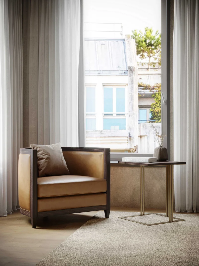 Stylish Club Voilier Sessel