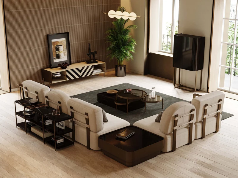 Stylish Club Her TV-Sideboard