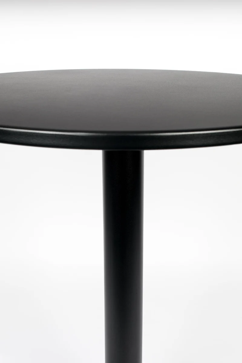 Zuiver Bistrotisch Metsu – Schwarz, Stahl, 70 × 70 × 76 cm