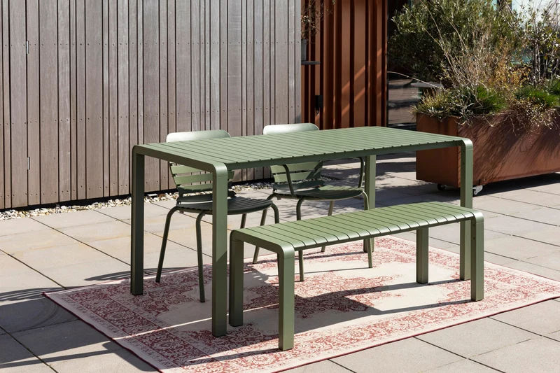 Zuiver Sessel Garden Vondel – Grün, Aluminium, 58,2 × 64,7 × 82,8 cm, 2er-Set
