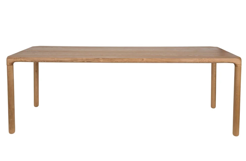 Zuiver Esstisch Storm 220 × 90 cm – Natur, Massives Eschenholz