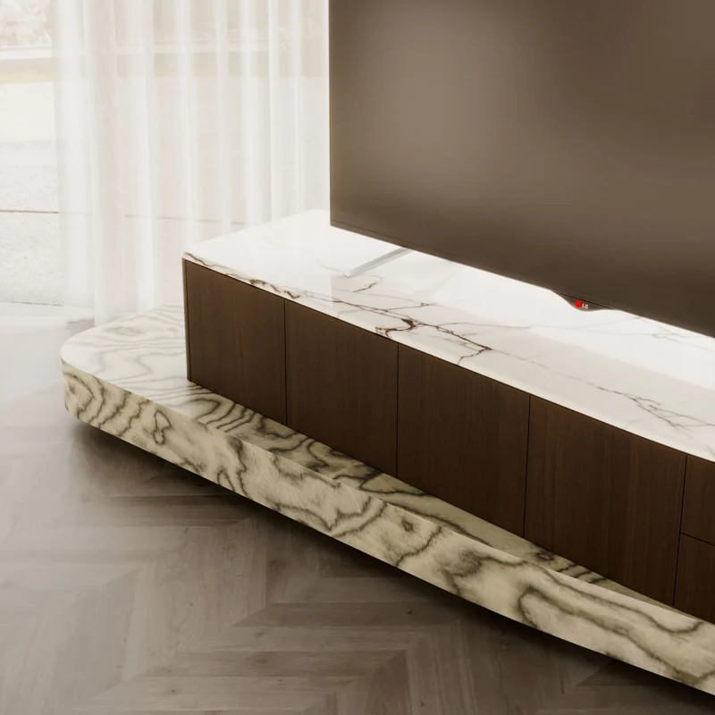 Stylish Club Stone TV-Sideboard