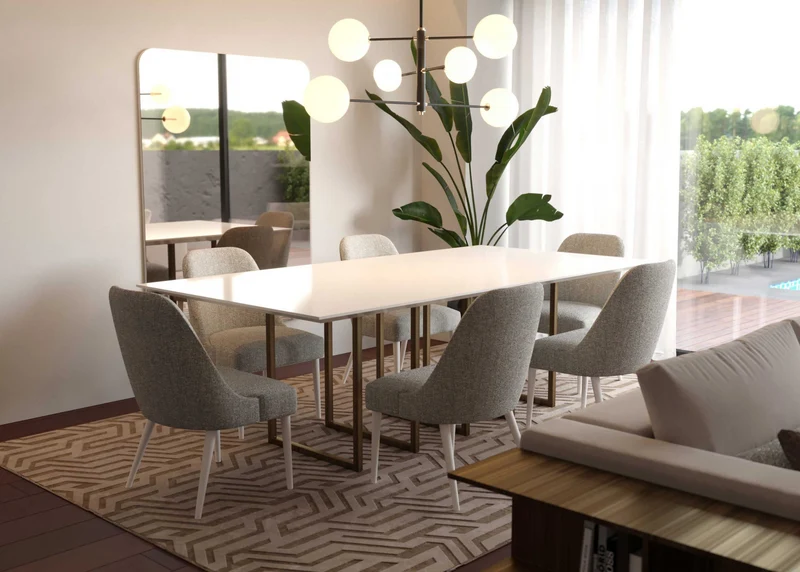 Stylish Club Slender Esstisch