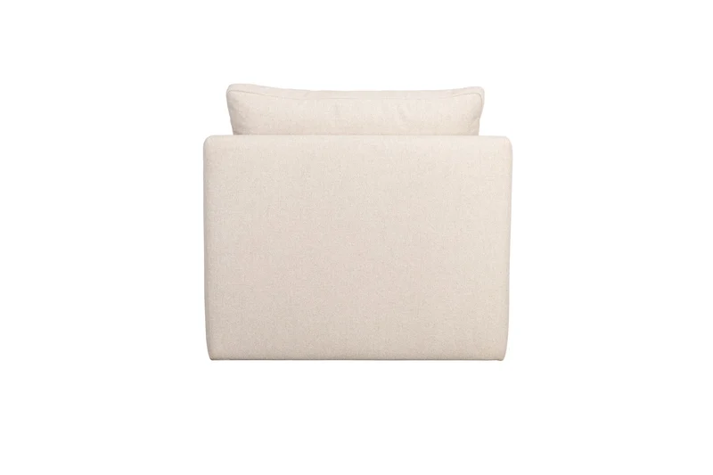 Zuiver Sofa-Element Prosper 1-Sitzer – Sand, Polyester, 87 × 85 × 79 cm