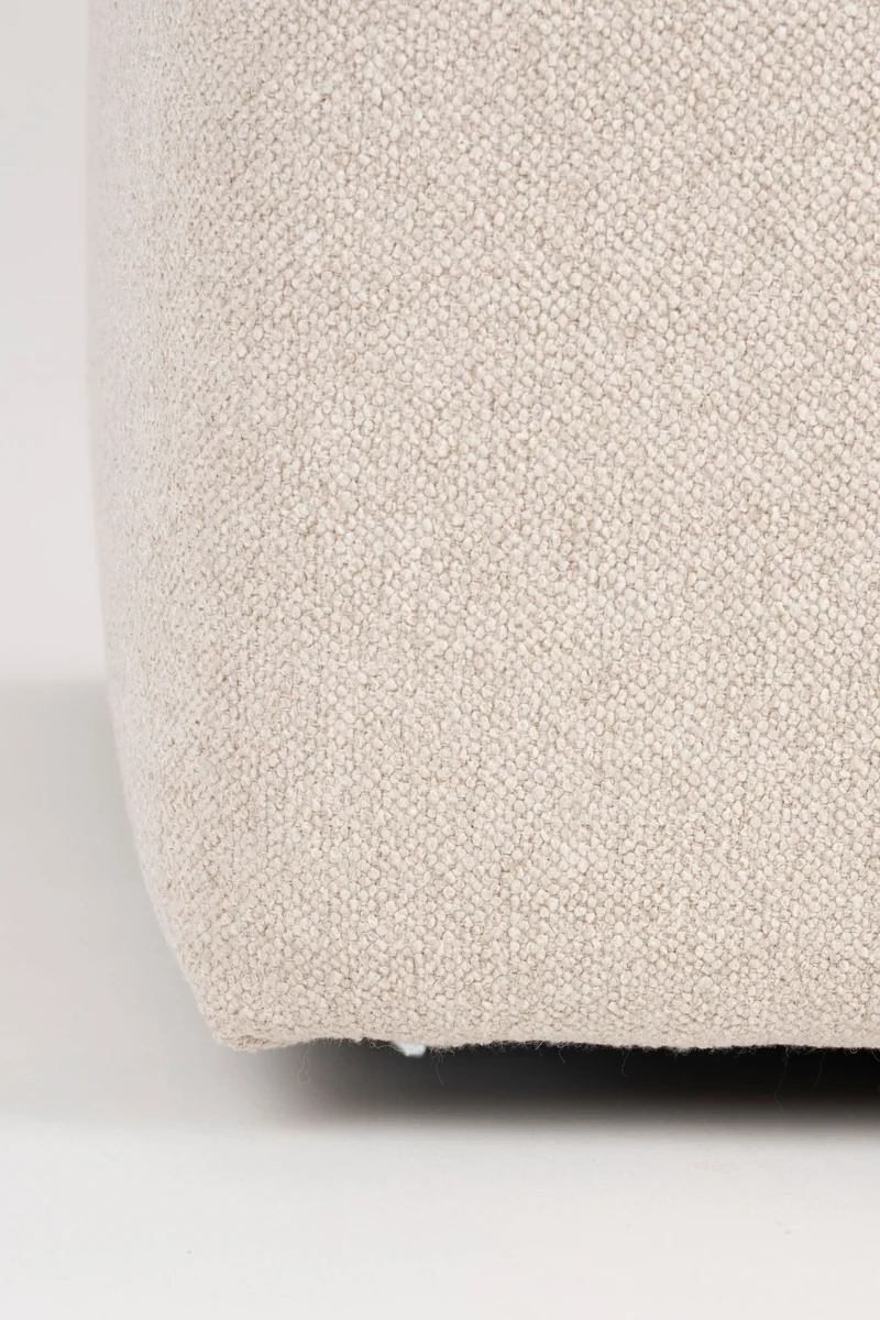 Zuiver Sofa-Element Prosper 1-Sitzer – Sand, Polyester, 87 × 85 × 79 cm