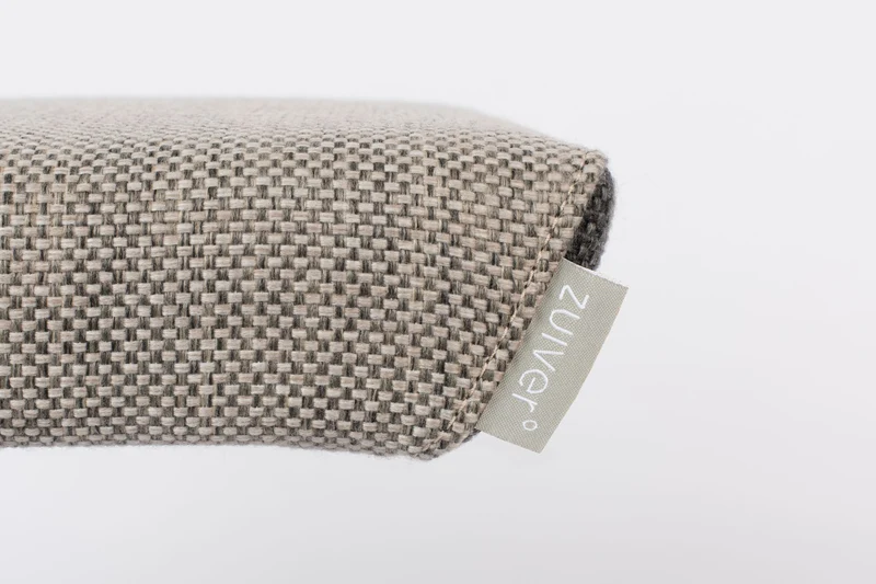 Zuiver Hocker Uncle Jesse – Grau, Stoff, 44 × 50 × 43 cm