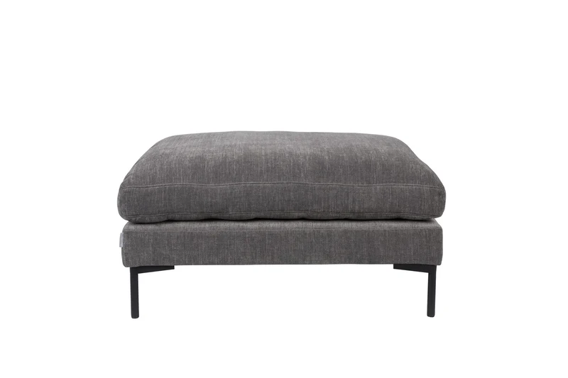 Zuiver Hocker Summer – Anthrazit, Stoff, 80 × 102 × 53 cm