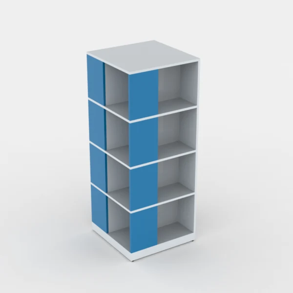 Wooden book storage