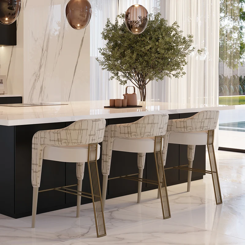 Casa Magna INVICTA II Barhocker – 58 × 58 × 103 cm