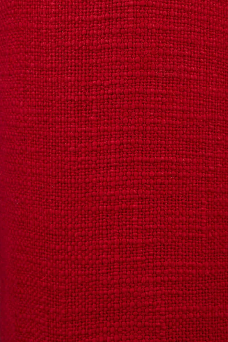 Dutchbone Tischleuchte Jules – Rot, Eisen, 15 × 15 × 60 cm