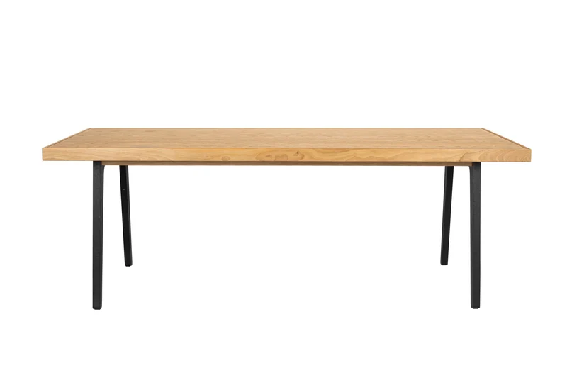 Zuiver Esstisch Harvest 220 × 90 cm – Schwarz, Holz