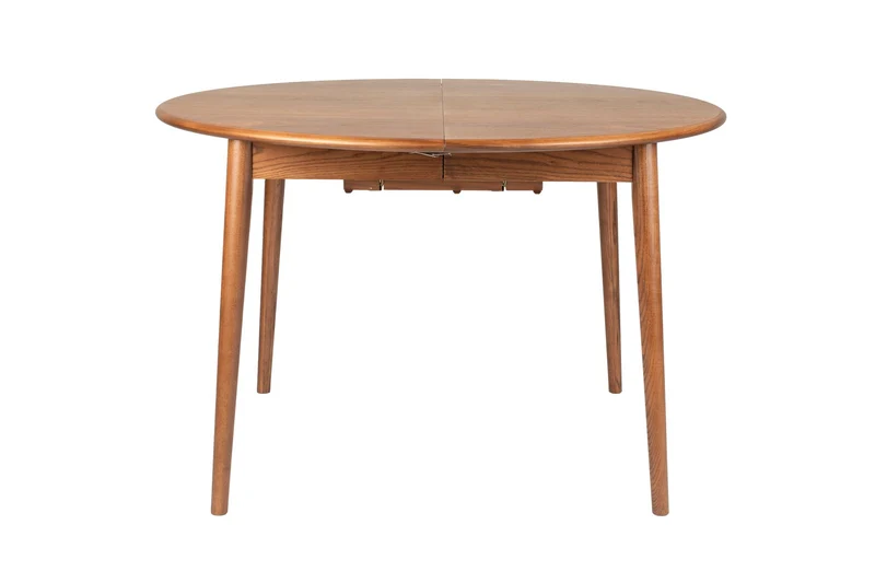 Zuiver Esstisch Twist Round – Nussbaum, Holz, 160 × 120 × 76 cm