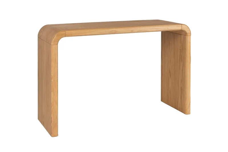 Zuiver Konsolentisch Brave – Natur, Eichenfurnier, 120 × 38 × 75 cm