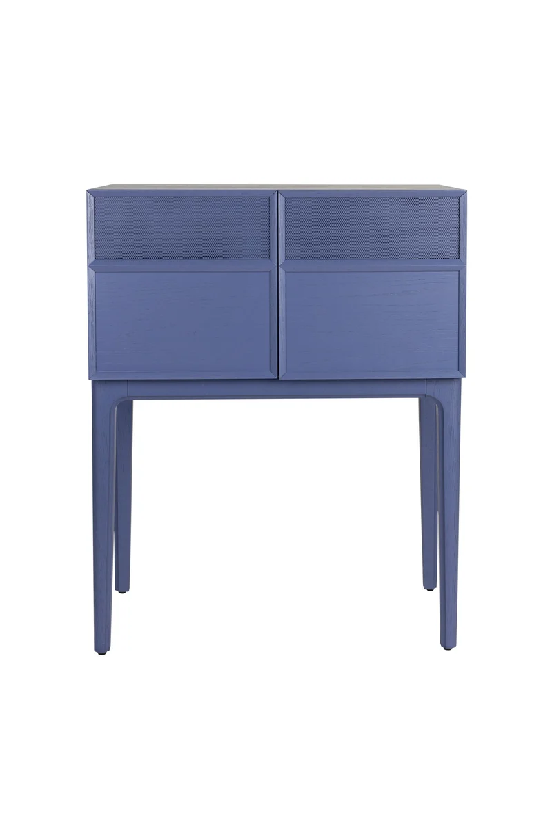 Zuiver Schrank June Ocean – Lila, Eichenfurnier, 45 × 80 × 100 cm