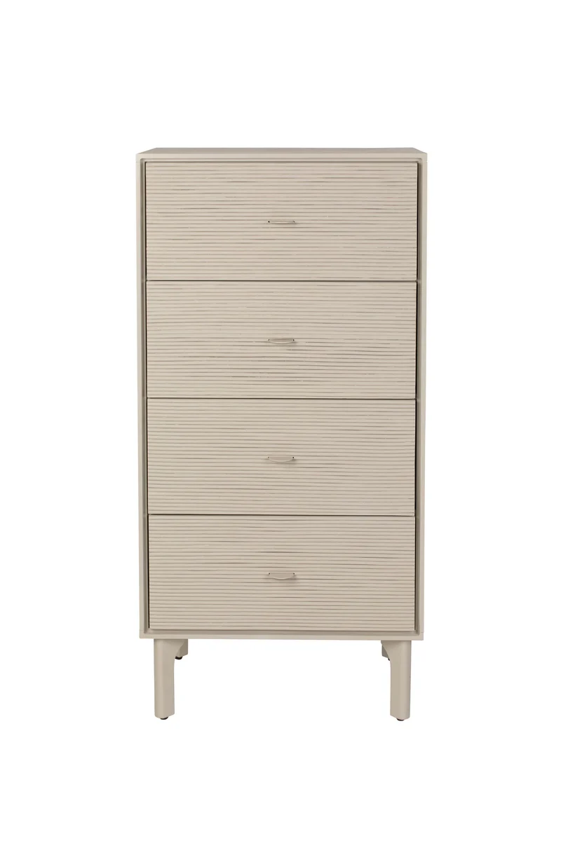 Zuiver Schrank Morning – Grau, MDF, 42 × 60 × 121 cm