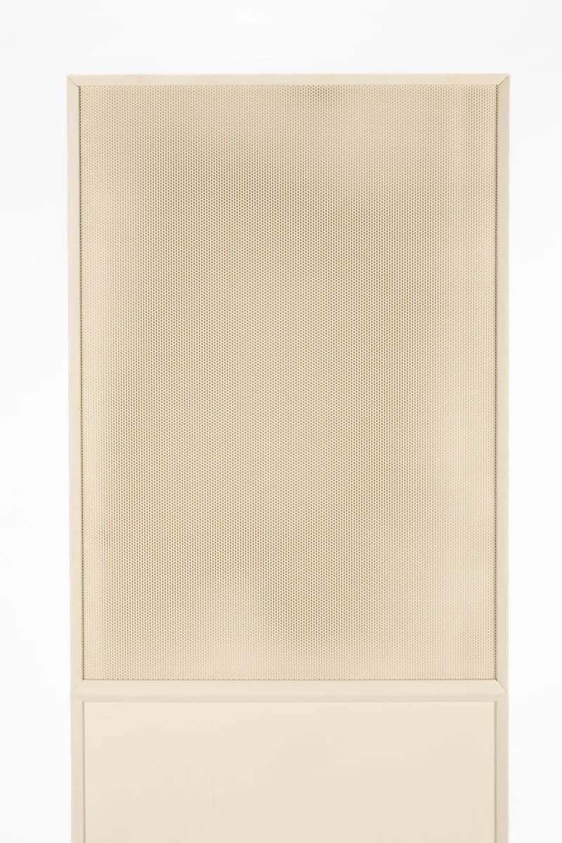 Zuiver Schrank June 1 Door – Beige, Massives Eichenholz, 55 × 60 × 180 cm