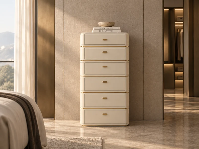 Casa Magna CRIS Hochkommode – 60 × 45 × 121 cm