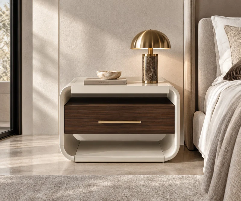 Casa Magna SIMONE Nachttisch Variante I – 90 × 50 × 76 cm