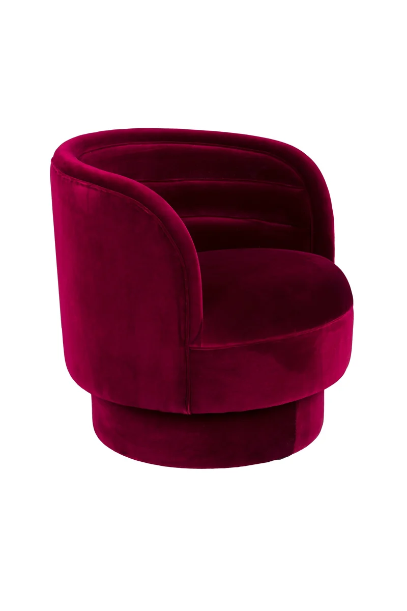 Dutchbone Loungesessel Dorothy – Baumwolle, 77 × 79 × 78 cm