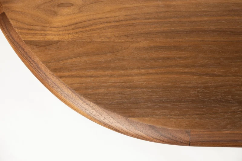 Zuiver Esstisch Twist Oval – Nussbaum, 240 × 90 × 76 cm