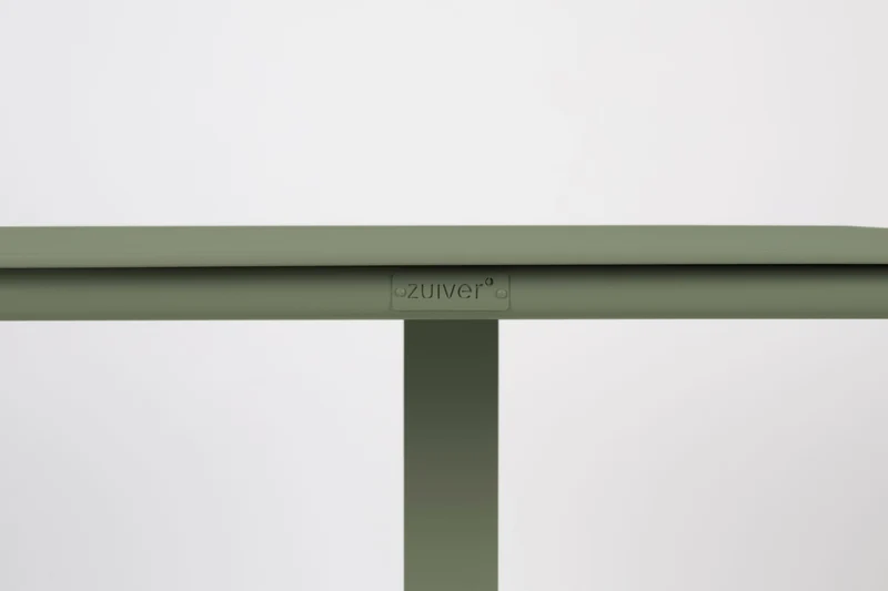 Zuiver Bistrotisch Garden Vondel 71 × 71 cm – Grün, Aluminium