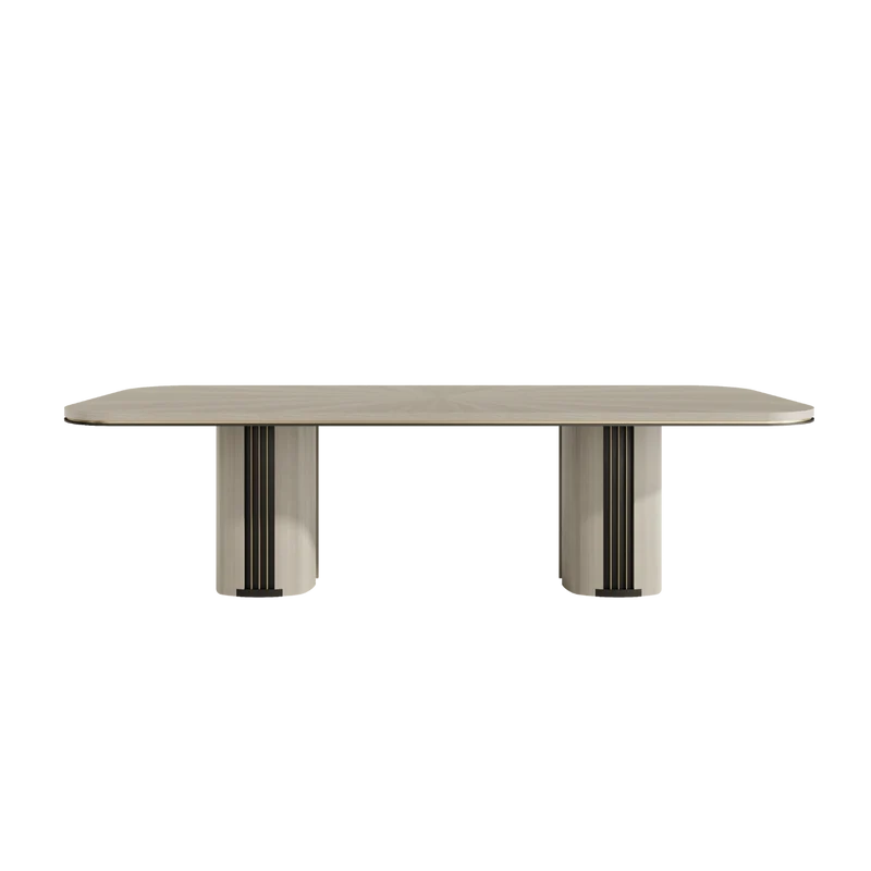 Casa Magna LORANT Esstisch Holz 250 – 250 × 110 × 76 cm