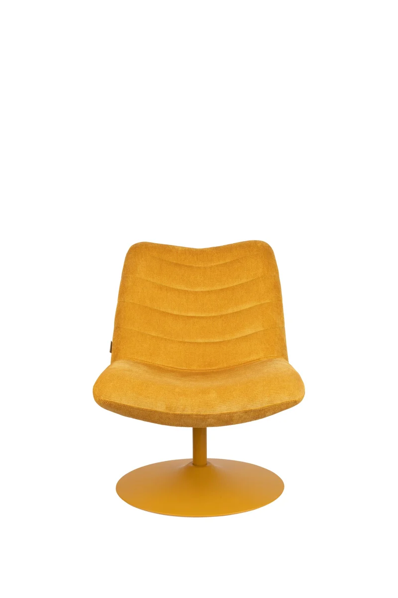 Zuiver Loungesessel Bubba Ochre – Stoff, 81 × 67 × 85 cm