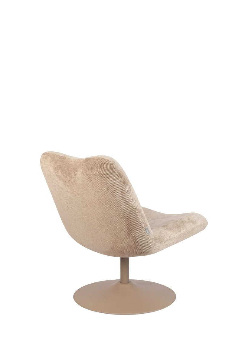 Zuiver Loungesessel Bubba – Beige, Stoff, 81 × 67 × 85 cm