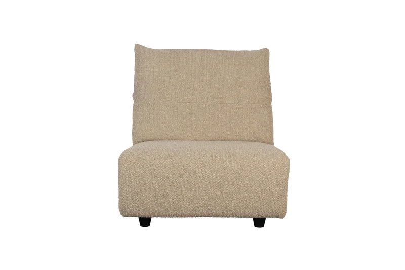 Zuiver Loveseat Wings Caramel – Braun, Stoff, 101 × 95 × 72 cm