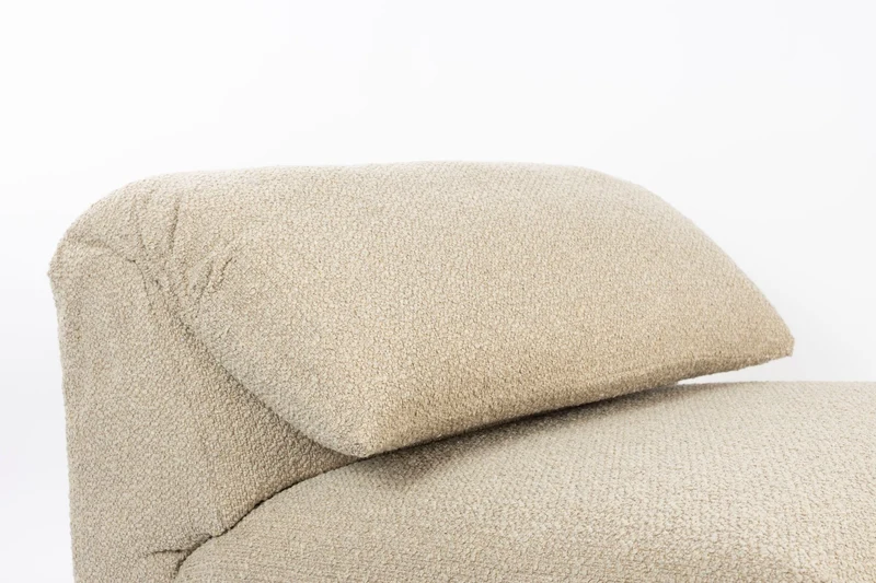 Zuiver Loveseat Wings Caramel – Braun, Stoff, 101 × 95 × 72 cm