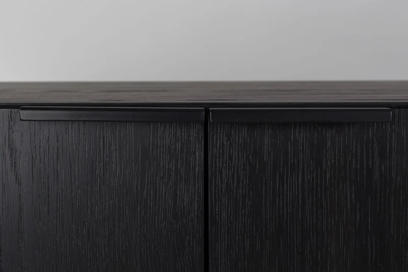 Zuiver Sideboard Travis Black – Eiche, 45 × 180 × 70,5 cm