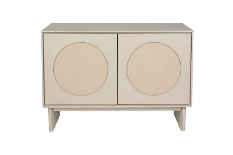 Zuiver Sideboard Twin 2 Doors – Grau, Akazienholz, 45 × 100 × 70 cm