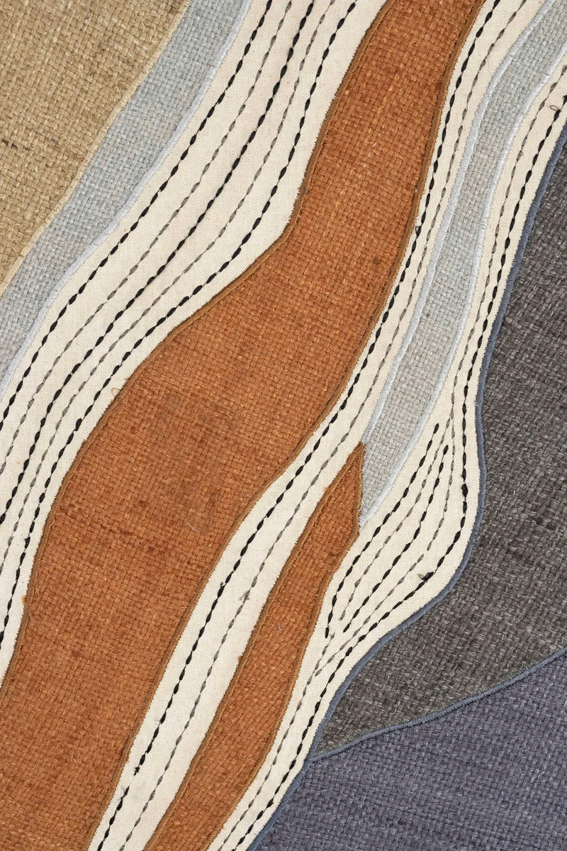 Zuiver Wanddekoration Move – Bunt, Mangoholz, 48 × 68 × 5 cm