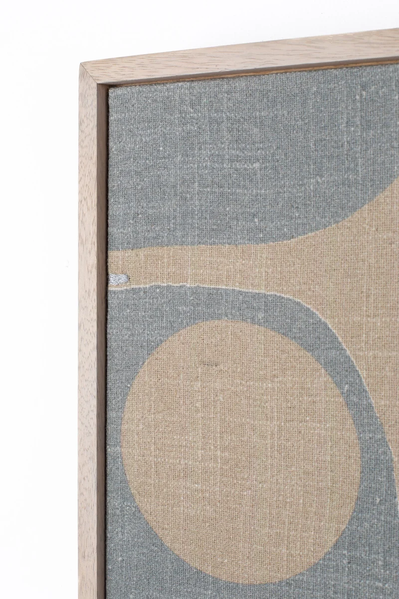 Zuiver Wanddekoration Galaxy – Schwarz, Baumwolle, 48 × 104 × 5 cm