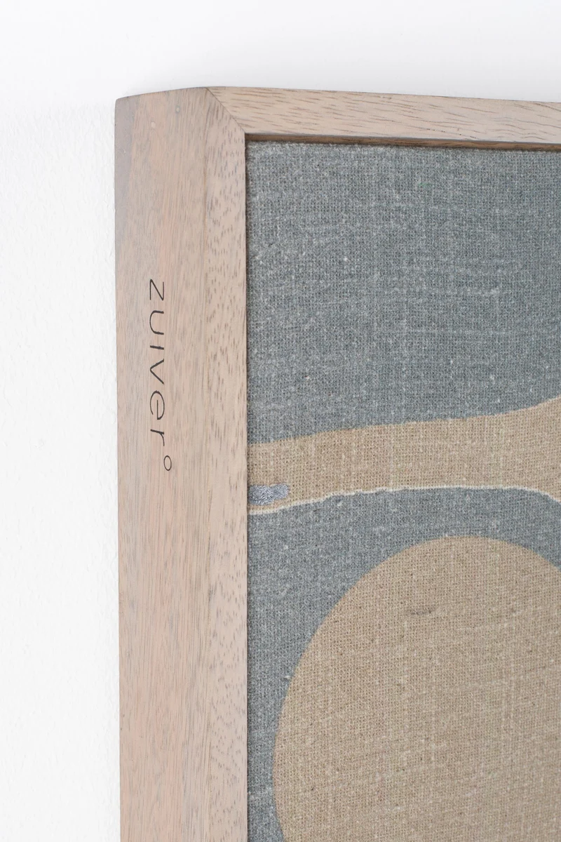 Zuiver Wanddekoration Galaxy – Schwarz, Baumwolle, 48 × 104 × 5 cm