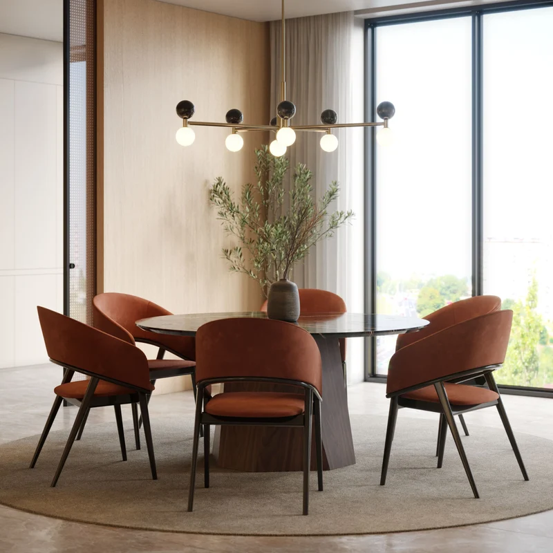 Stylish Club Olívia Esstisch