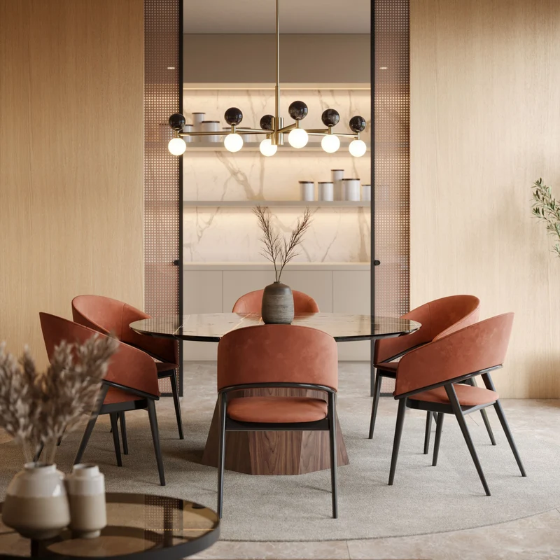 Stylish Club Olívia Esstisch