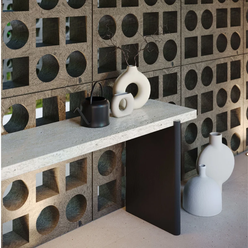 Stylish Club Natur Konsole