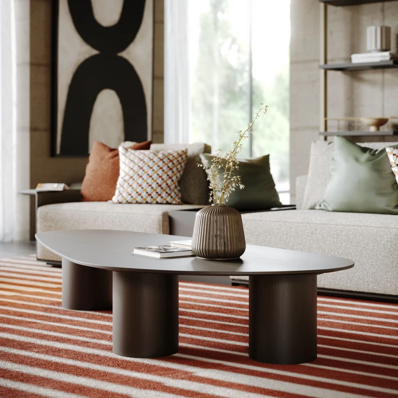 Stylish Club Natur Couchtisch