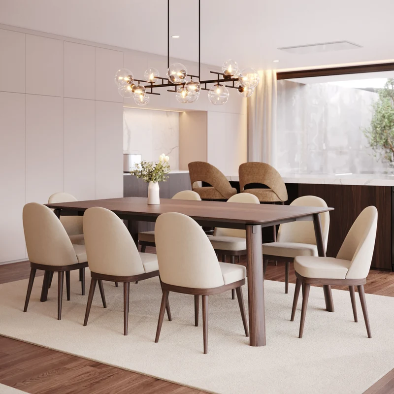 Stylish Club Natur Stuhl