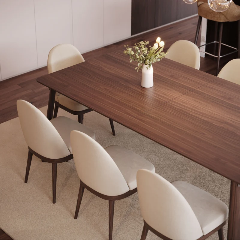 Stylish Club Natur Stuhl