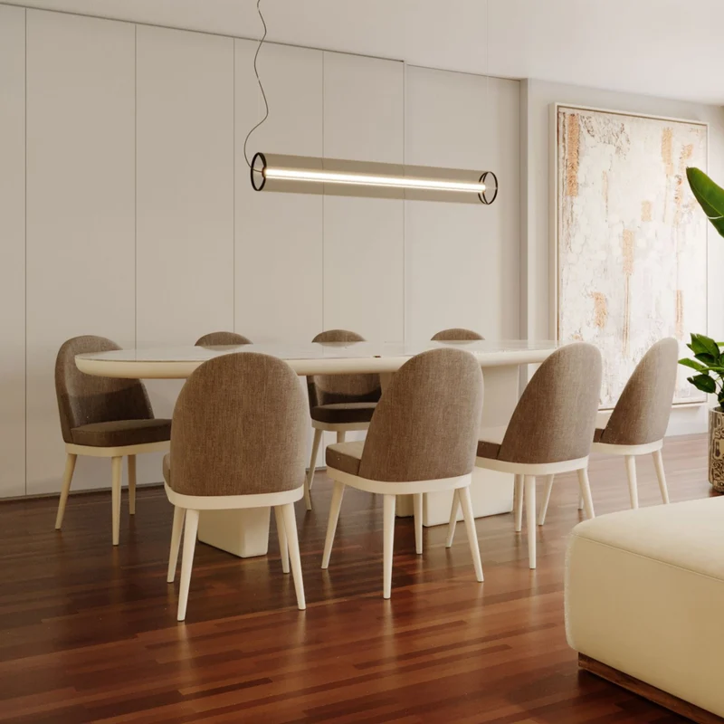 Stylish Club Natur Stuhl