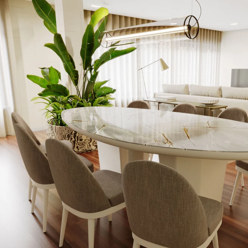 Stylish Club Natur Stuhl