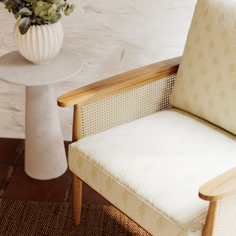 Stylish Club Natur Sessel