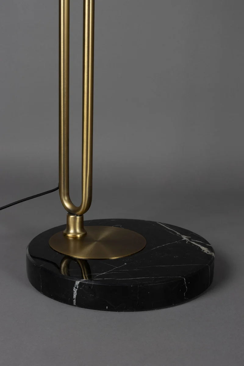 Dutchbone Stehleuchte Archie – Gold, Eisen, 182 × 50 × 212 cm