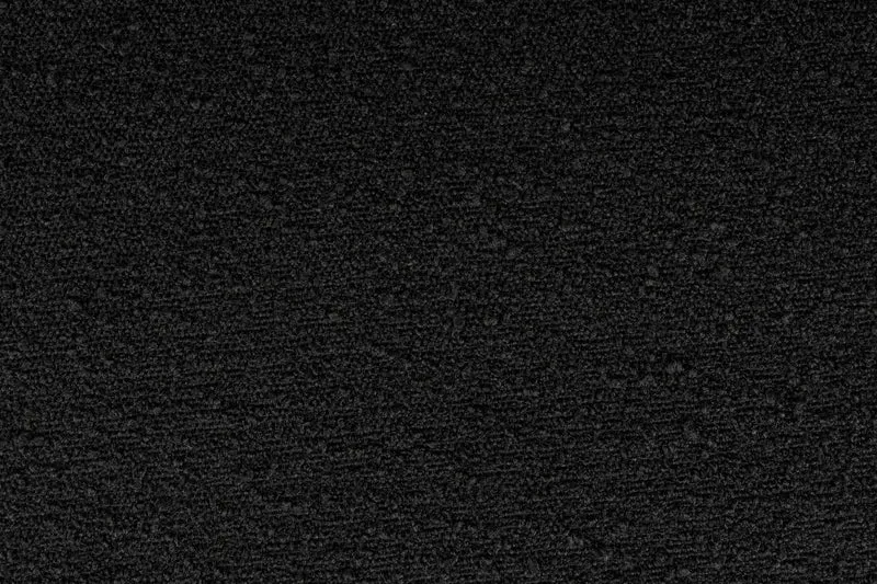 Dutchbone Loungesessel Rodin Bouclé – Schwarz, 72 × 77,5 × 82 cm
